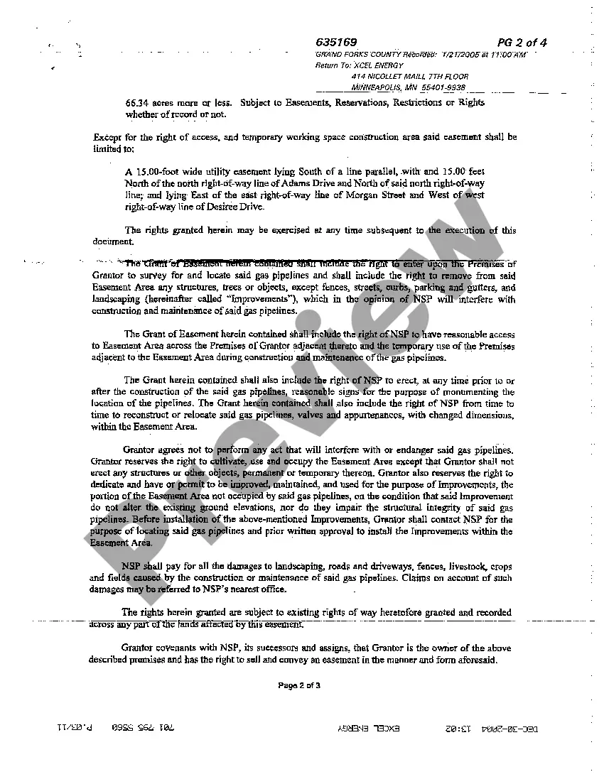 Preview A02 Pipeline Easement