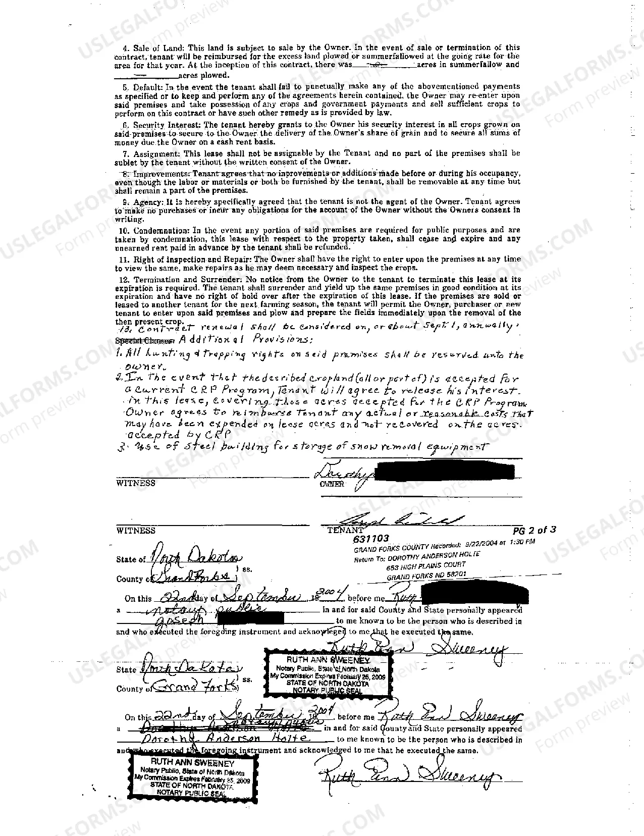 Preview Farm Lease or Rental regarding Cash Rent or Crop Share Basis