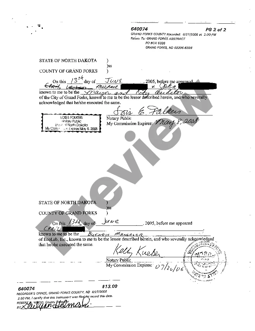 Preview Release of Lease