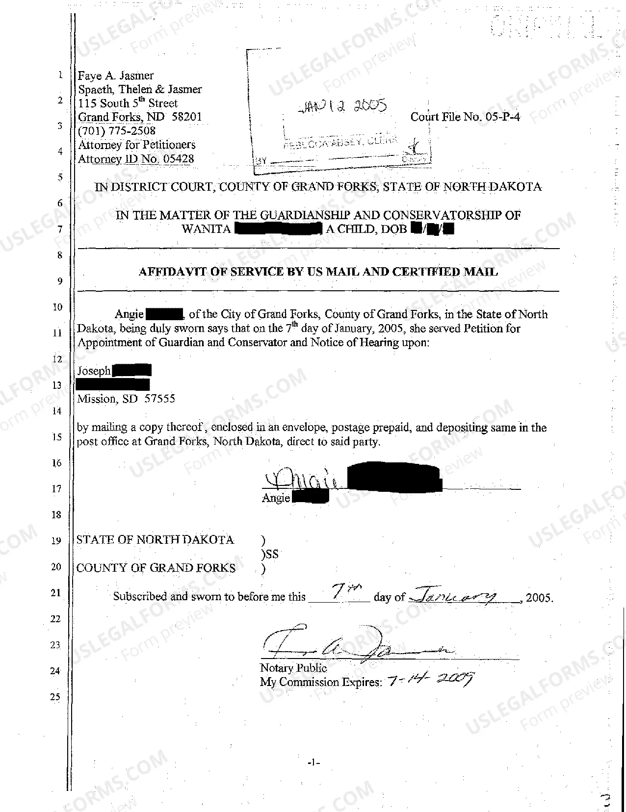 Preview A02 Notice of Hearing