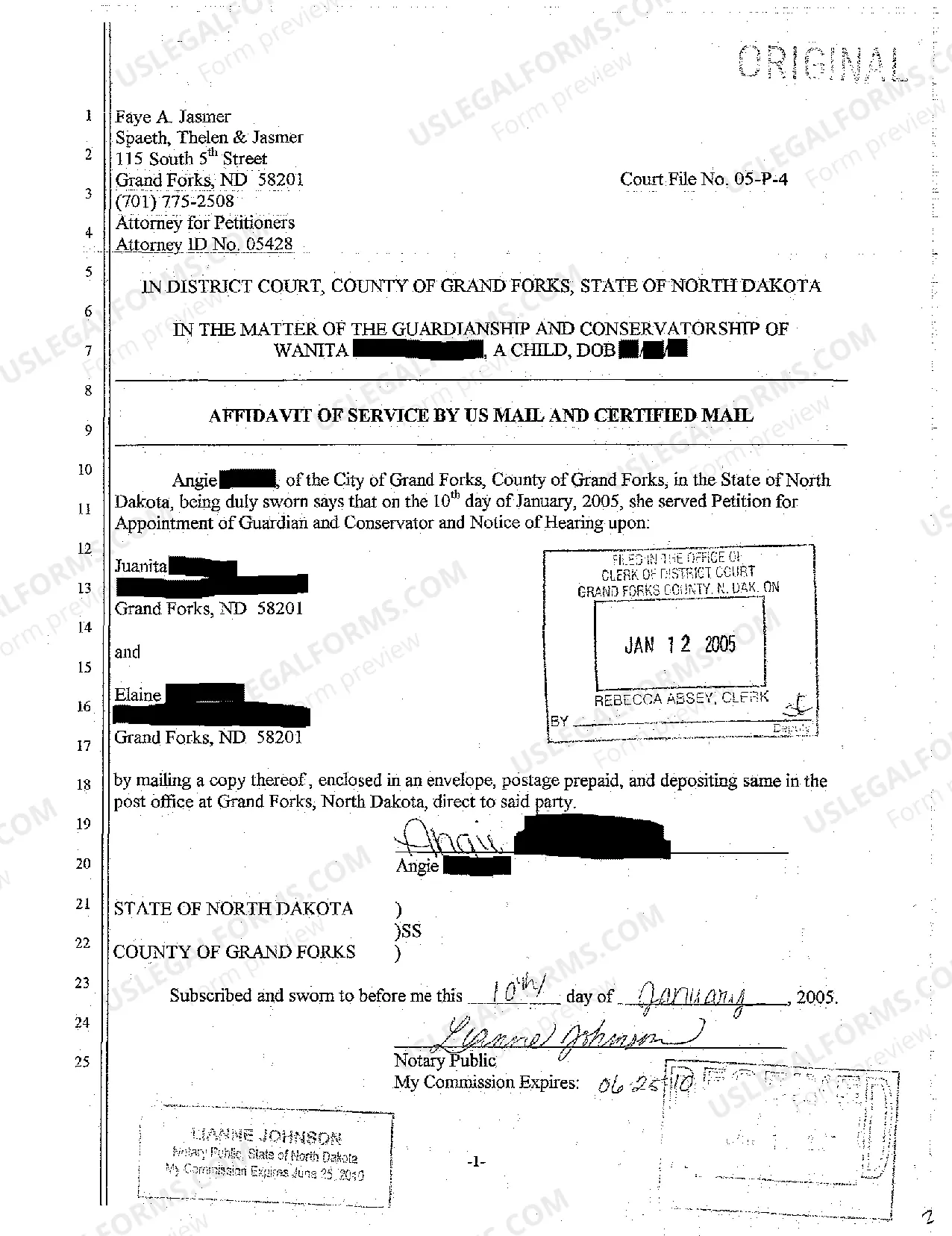 Preview A02 Notice of Hearing