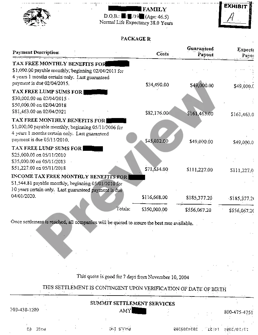 Preview A01 Petition for Approval of a Single Transaction Authorizing Minors' Settlement