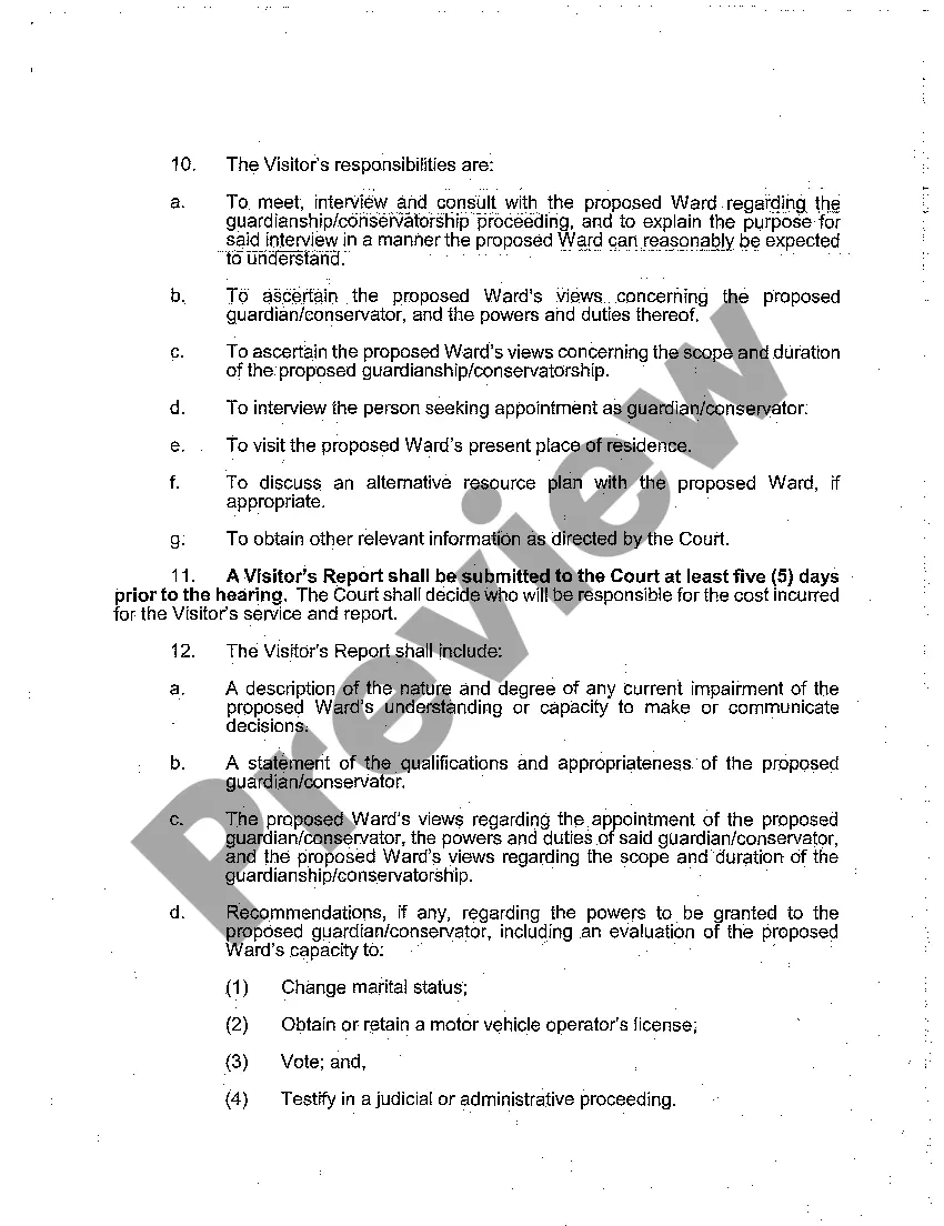 Get A04 Order Appointing Visitor Preview A04 Order Appointing Visitor