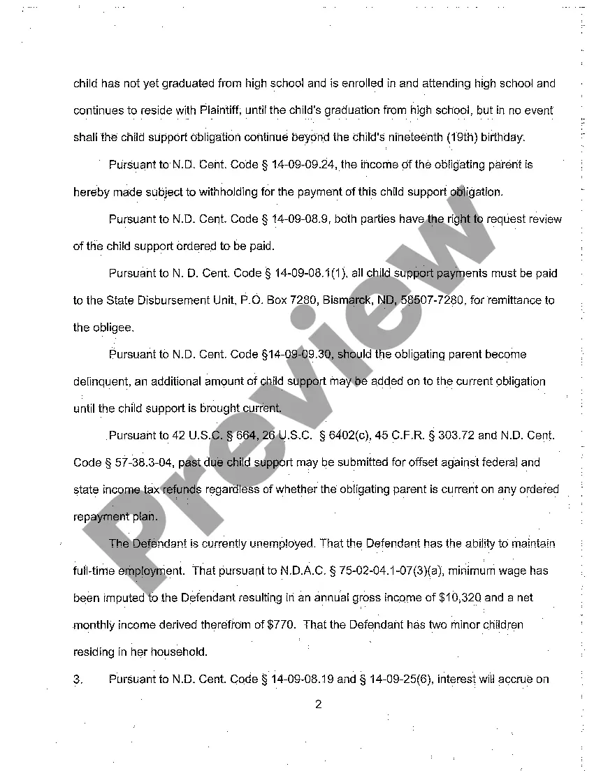 Preview A02 Order for Judgment