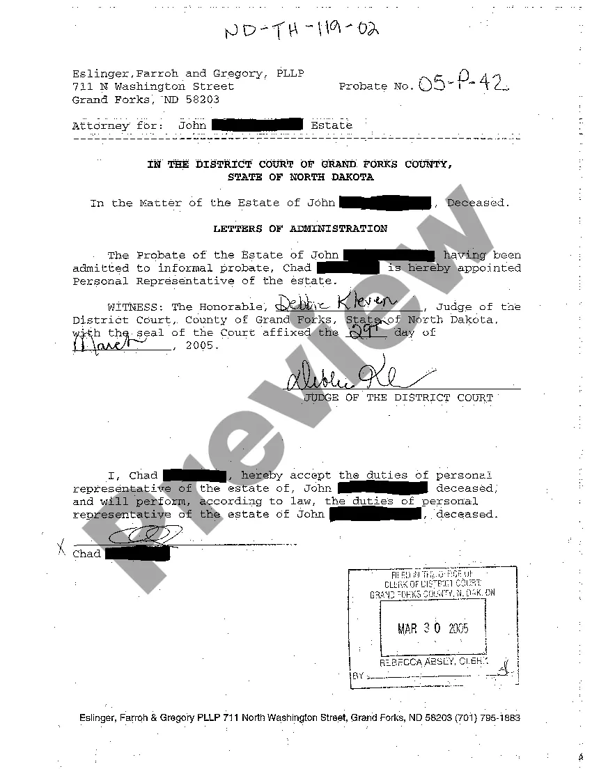 Preview A02 Letters of Administration