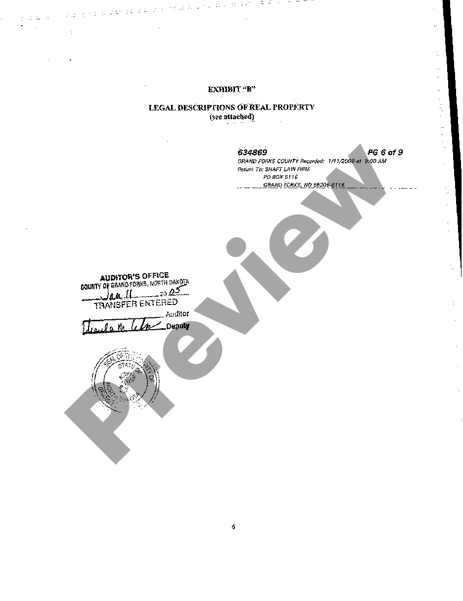 page 5 Master Bill of Sale, Assignment and Assumption Agreement regarding Ground Leases, Real Property and Other Assets preview