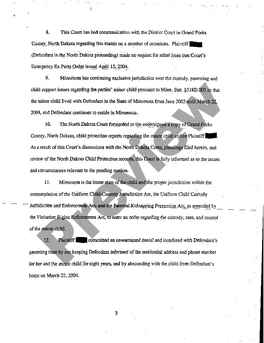 Get A03 Findings of Fact, Conclusions of Law, Order for Judgment and Judgment Preview A03 Findings of Fact, Conclusions of Law, Order for Judgment and Judgment