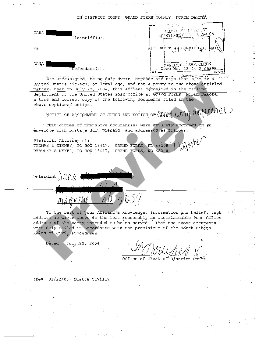 Preview A02 Notice of Assignment of Judge and Rule 16 Scheduling Conference