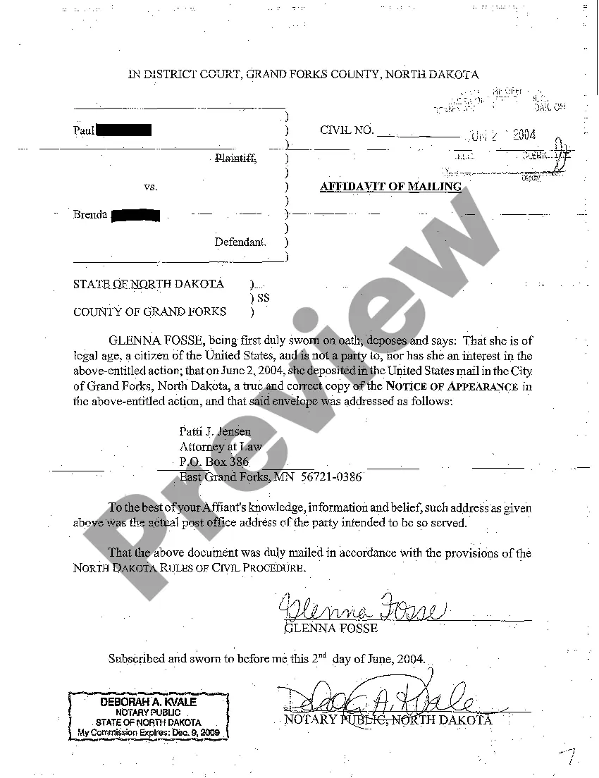 Preview A03 Notice of Appearance