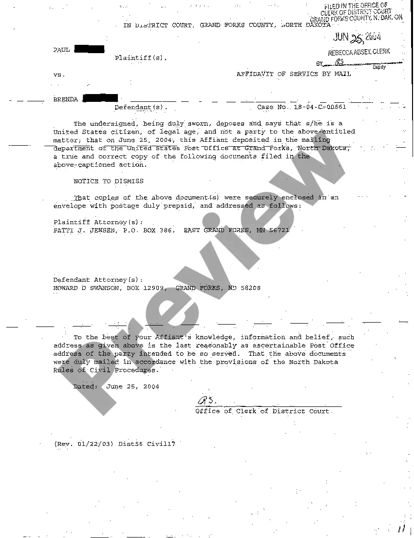 Get A05 Notice to Dismiss Preview A05 Notice to Dismiss