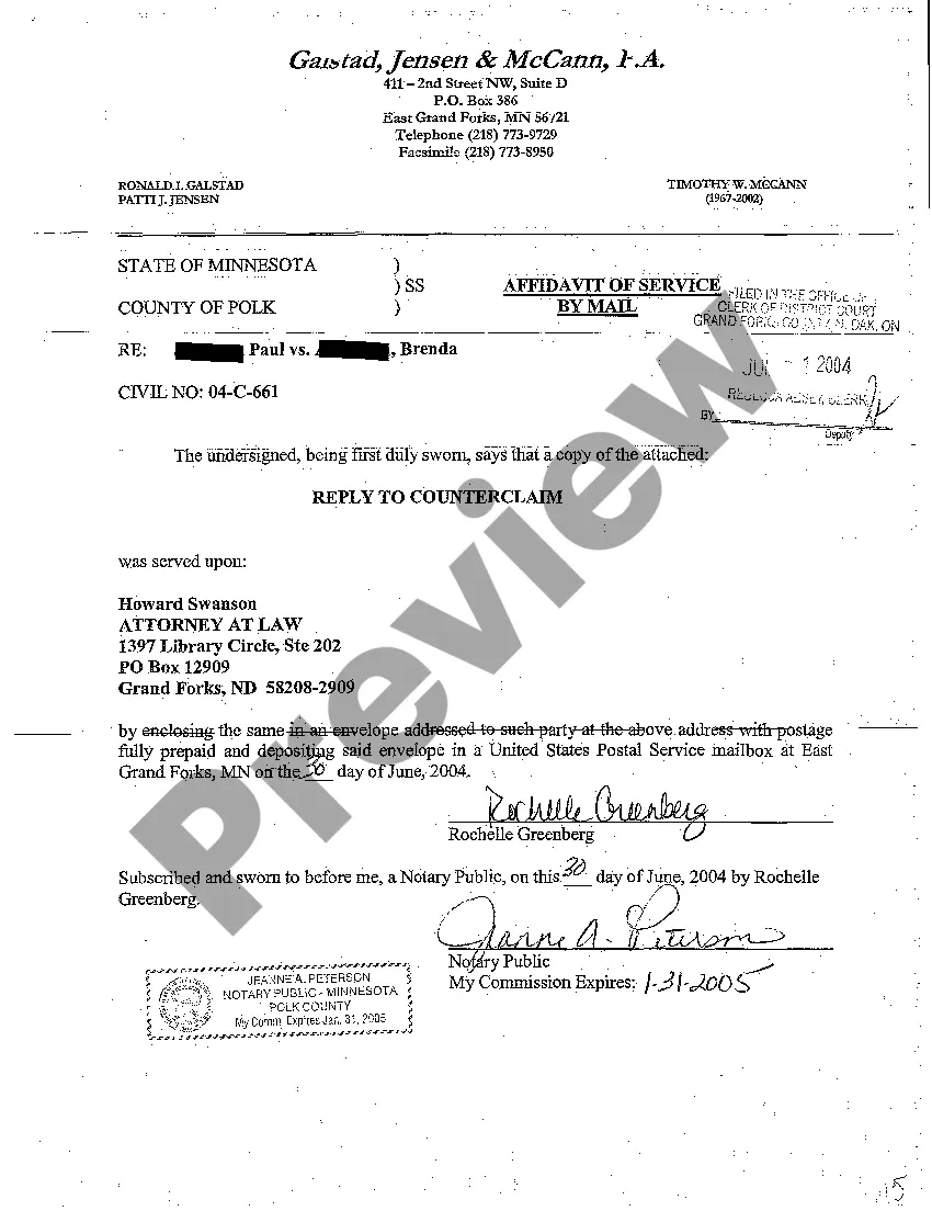 Preview A07 Reply to Counterclaim