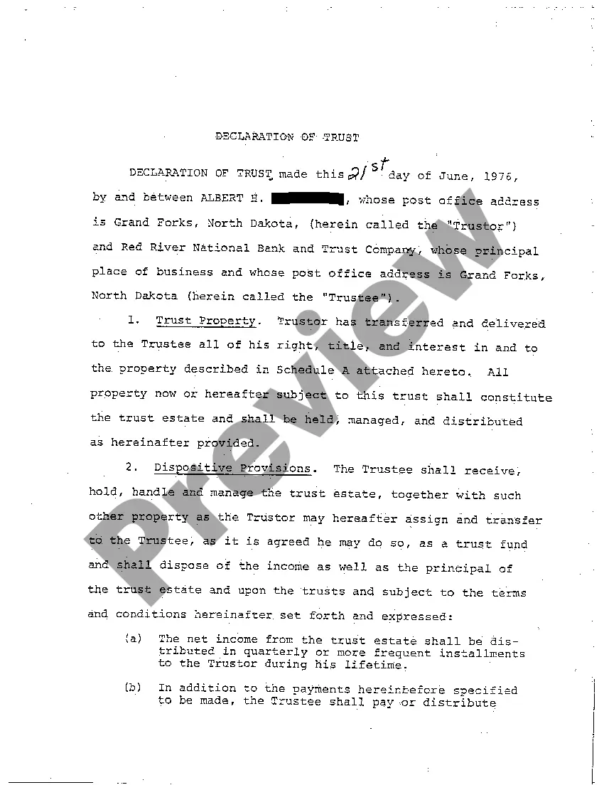 Preview A03 Registration of Trust