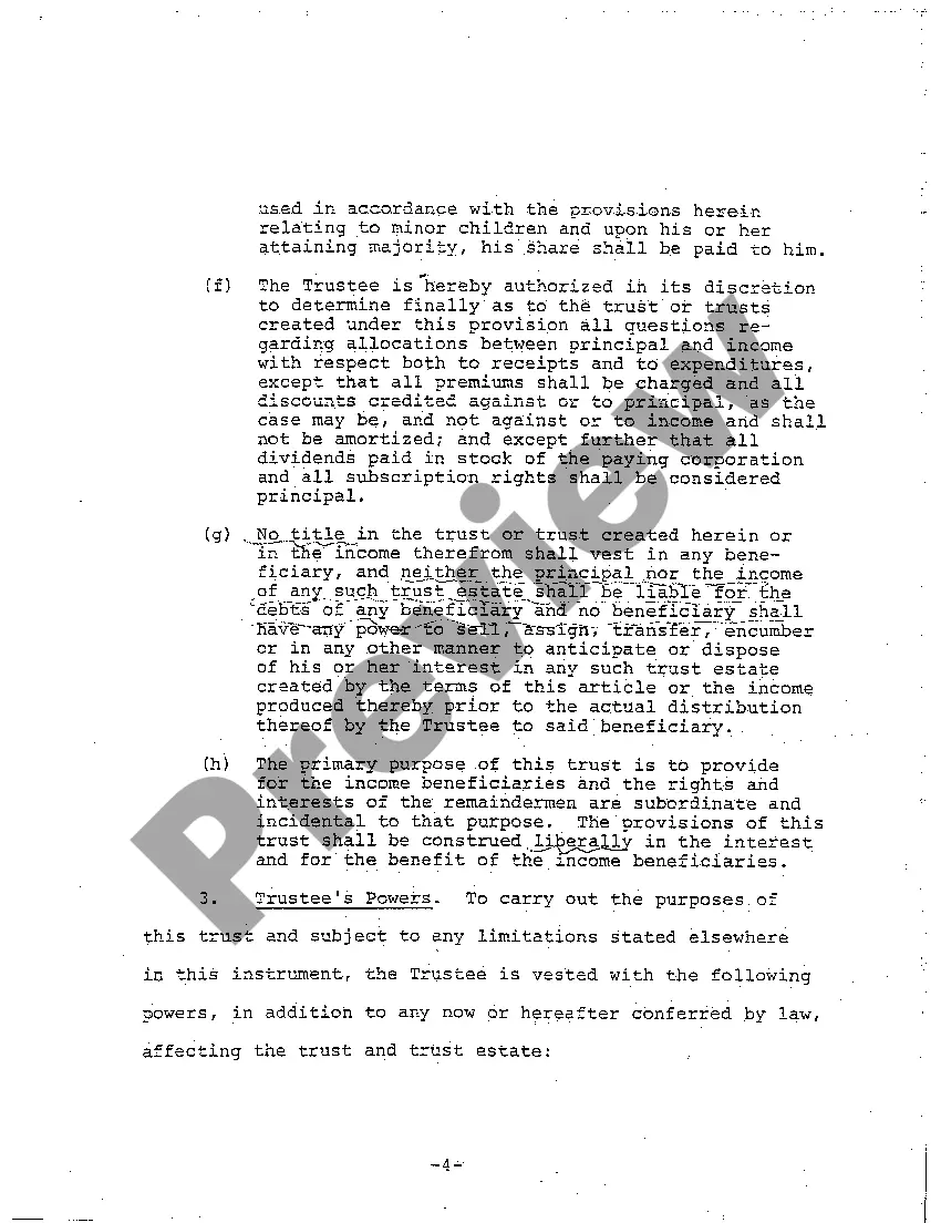 Preview A03 Registration of Trust