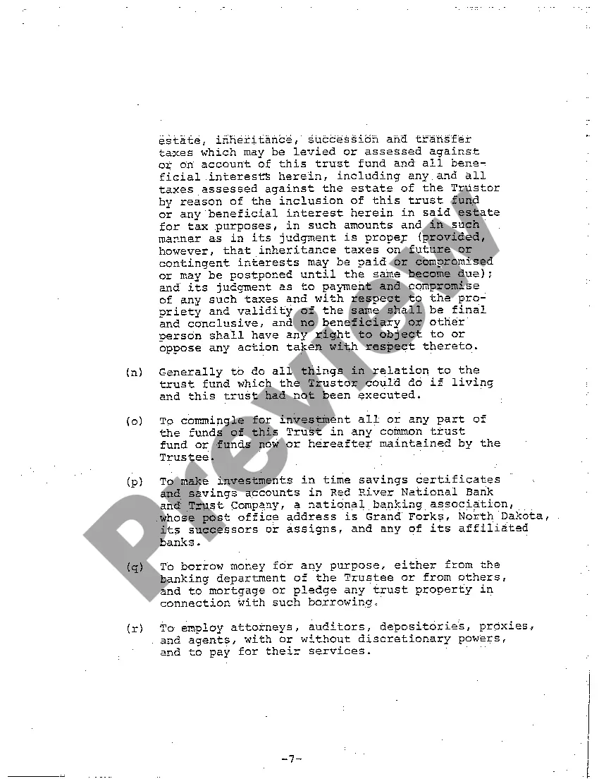 Preview A03 Registration of Trust