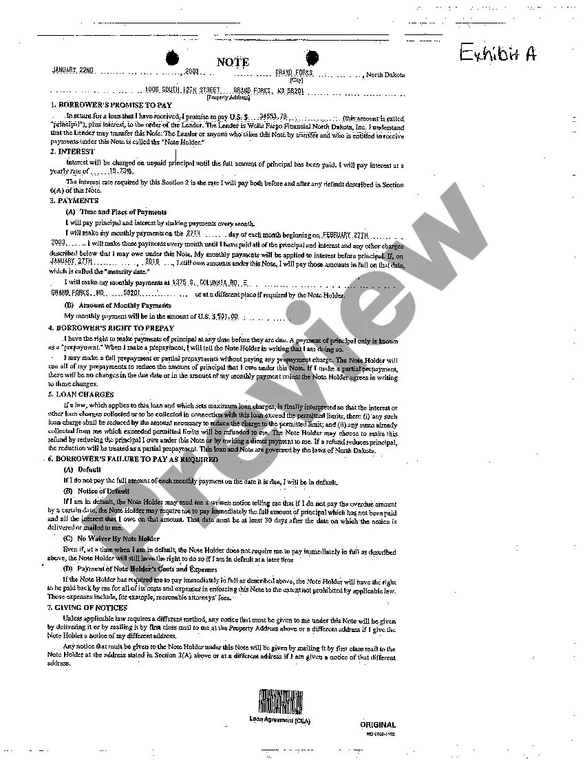 Preview A01 Complaint for Foreclosure by Sale