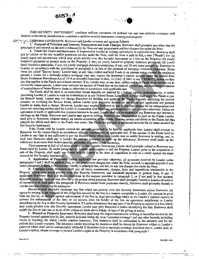 Preview A01 Complaint for Foreclosure by Sale