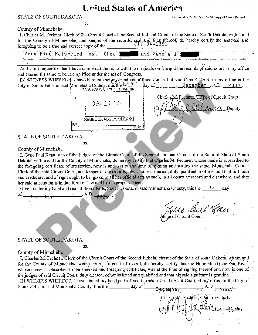Preview A02 Petition for Registration of Foreign Judgment