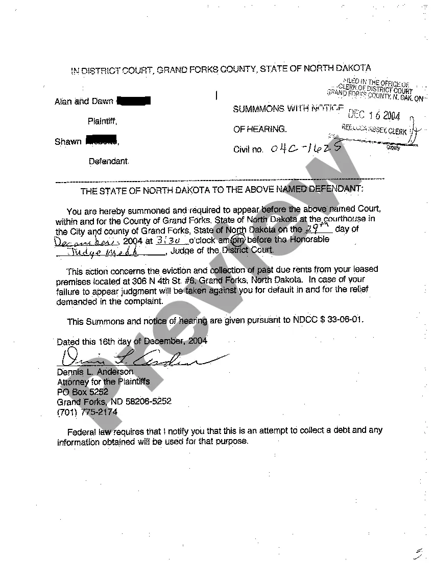 Get A01 Complaint for Eviction for Nonpayment of Rent Preview A01 Complaint for Eviction for Nonpayment of Rent