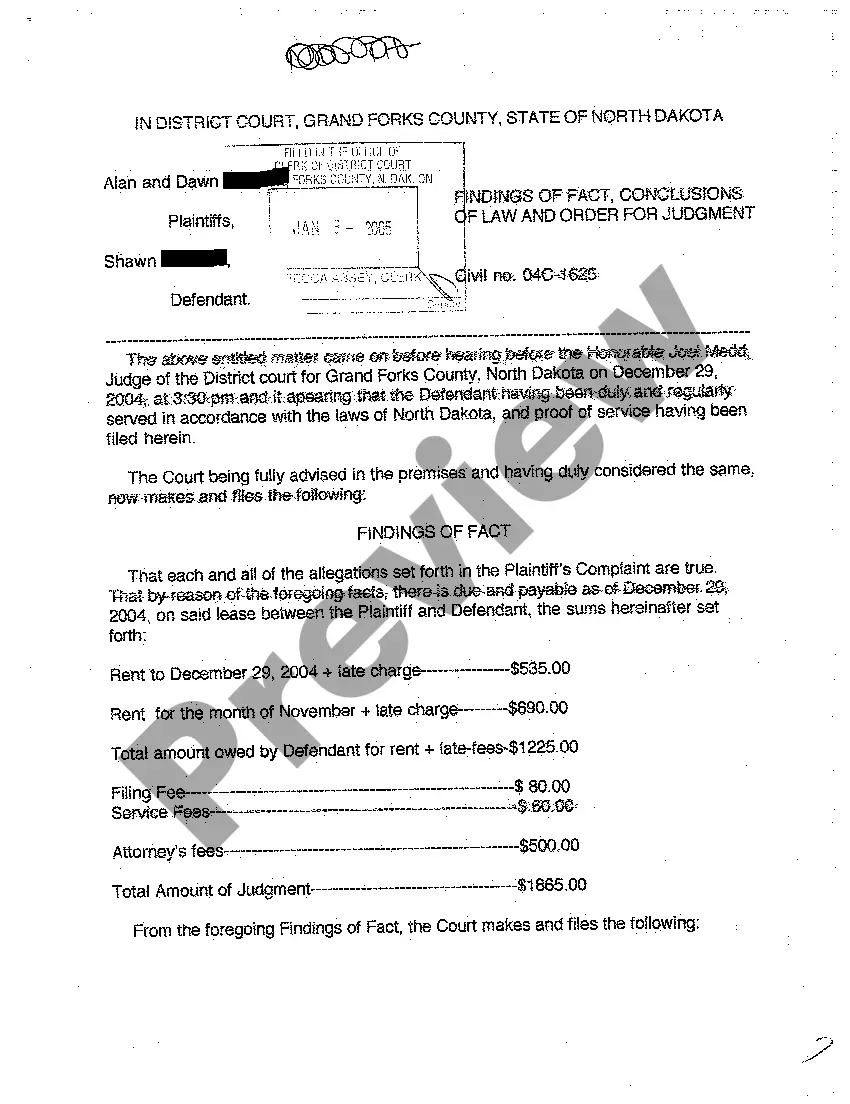Get A04 Judgment Granting Possession to Landlord Preview A04 Judgment Granting Possession to Landlord