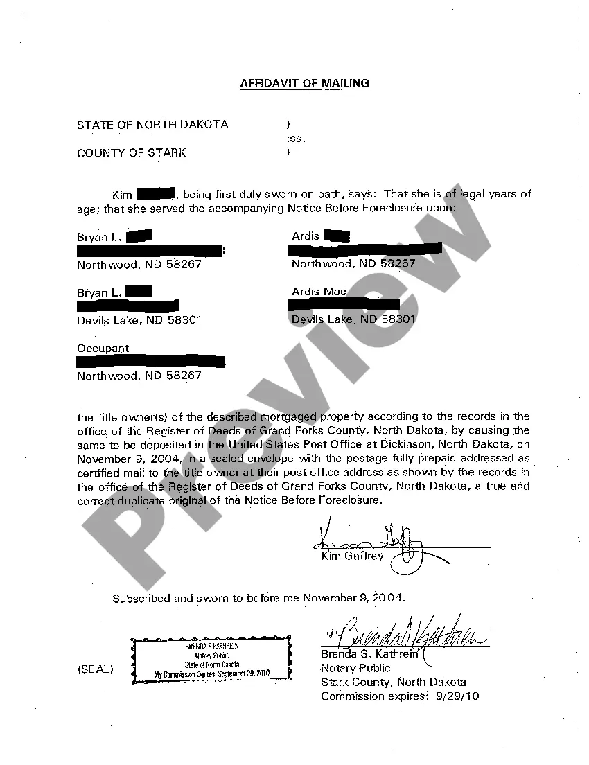 Get A02 Notice Before Foreclosure Preview A02 Notice Before Foreclosure