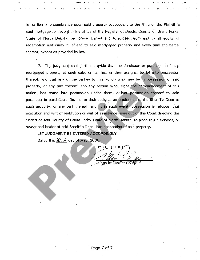 Get A11 Findings of Fact, Conclusions of Law and Order for Judgment Preview A11 Findings of Fact, Conclusions of Law and Order for Judgment