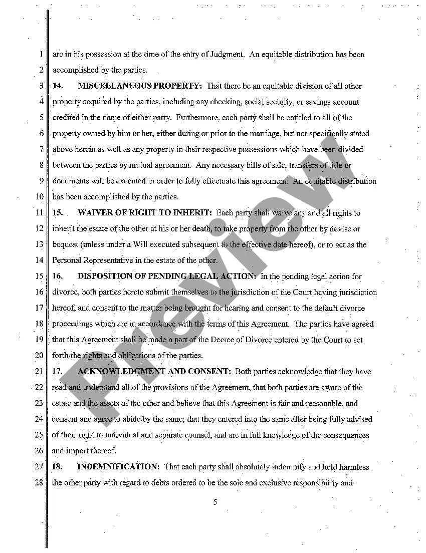 Preview A03 Stipulation and Affidavit of Identification