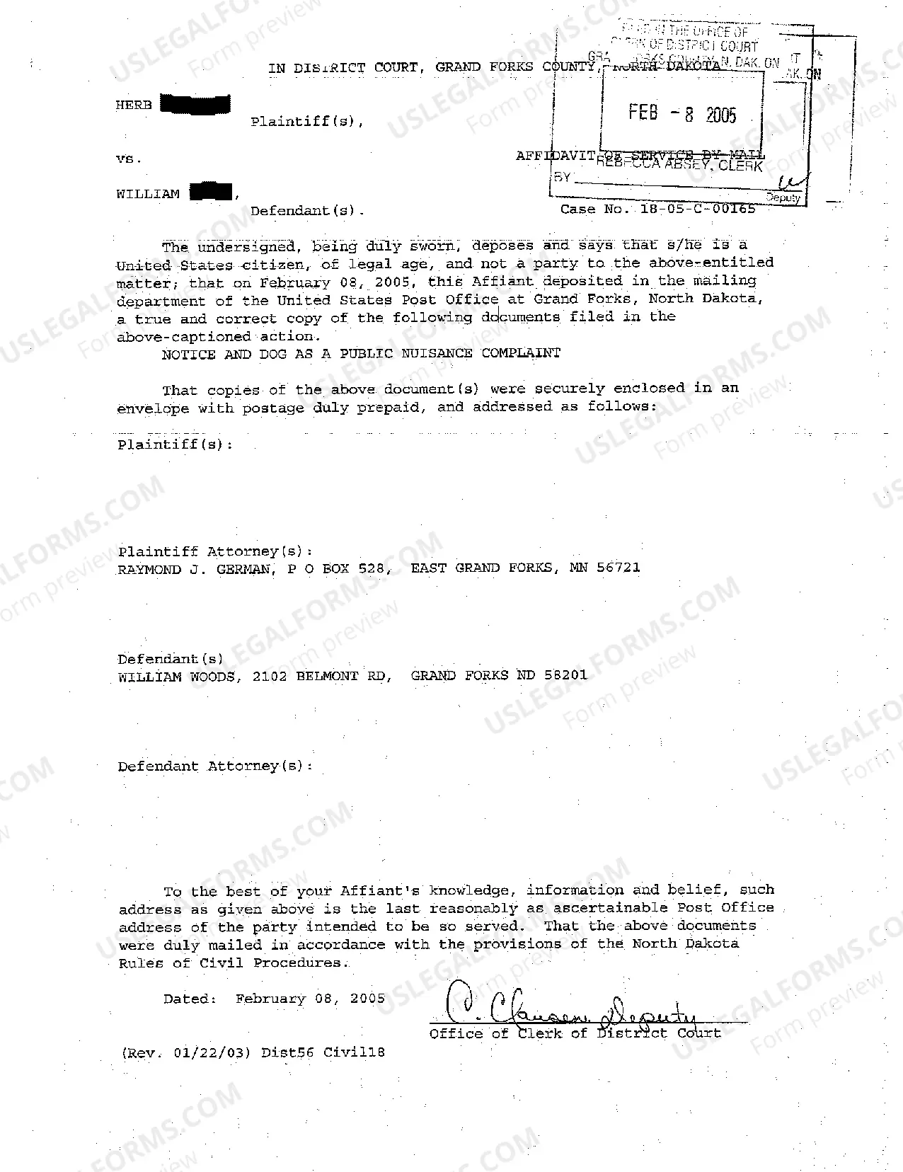 Preview Dog as a Public Nuisance Complaint