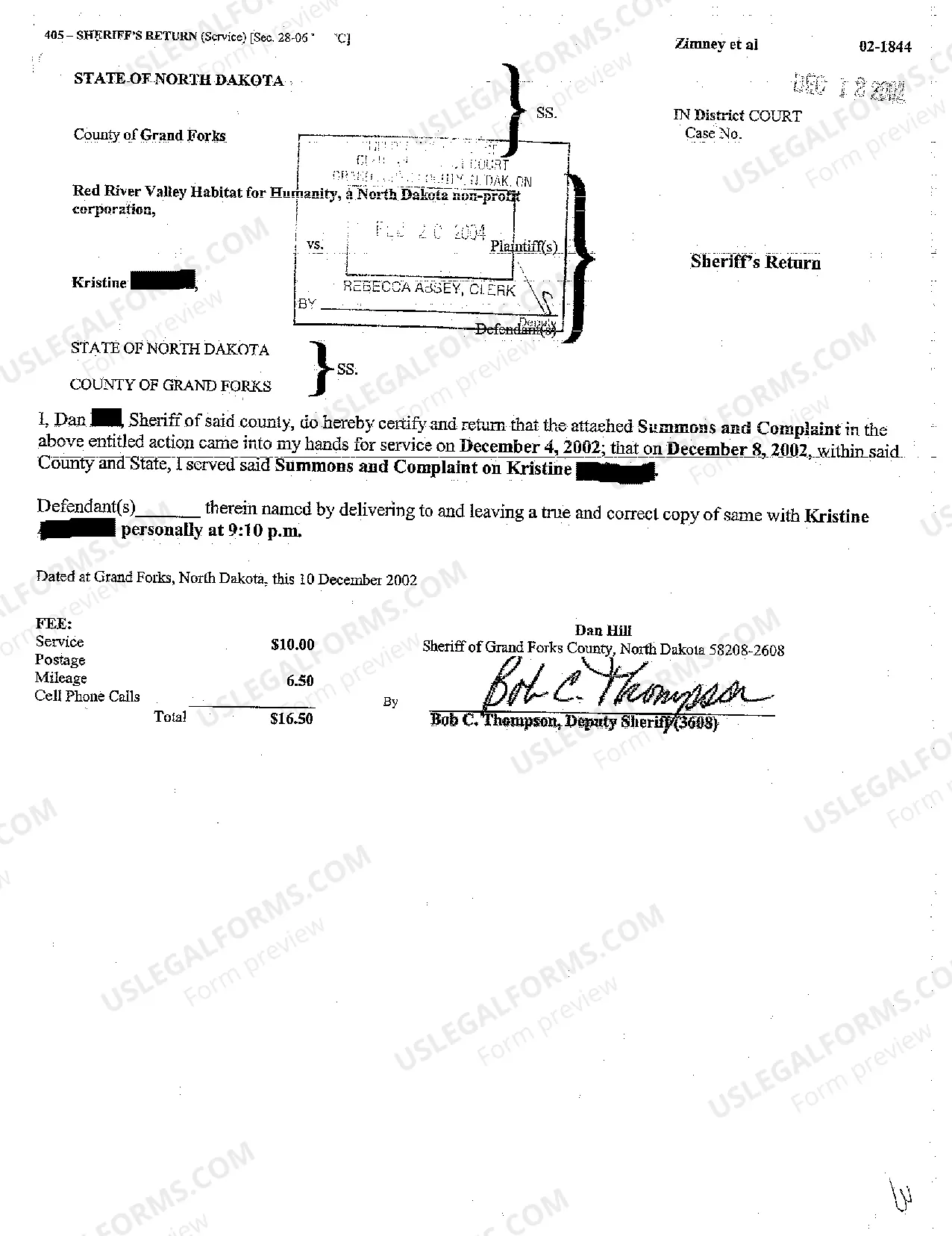 Preview A02 Note of Issue and Certificate of Readiness