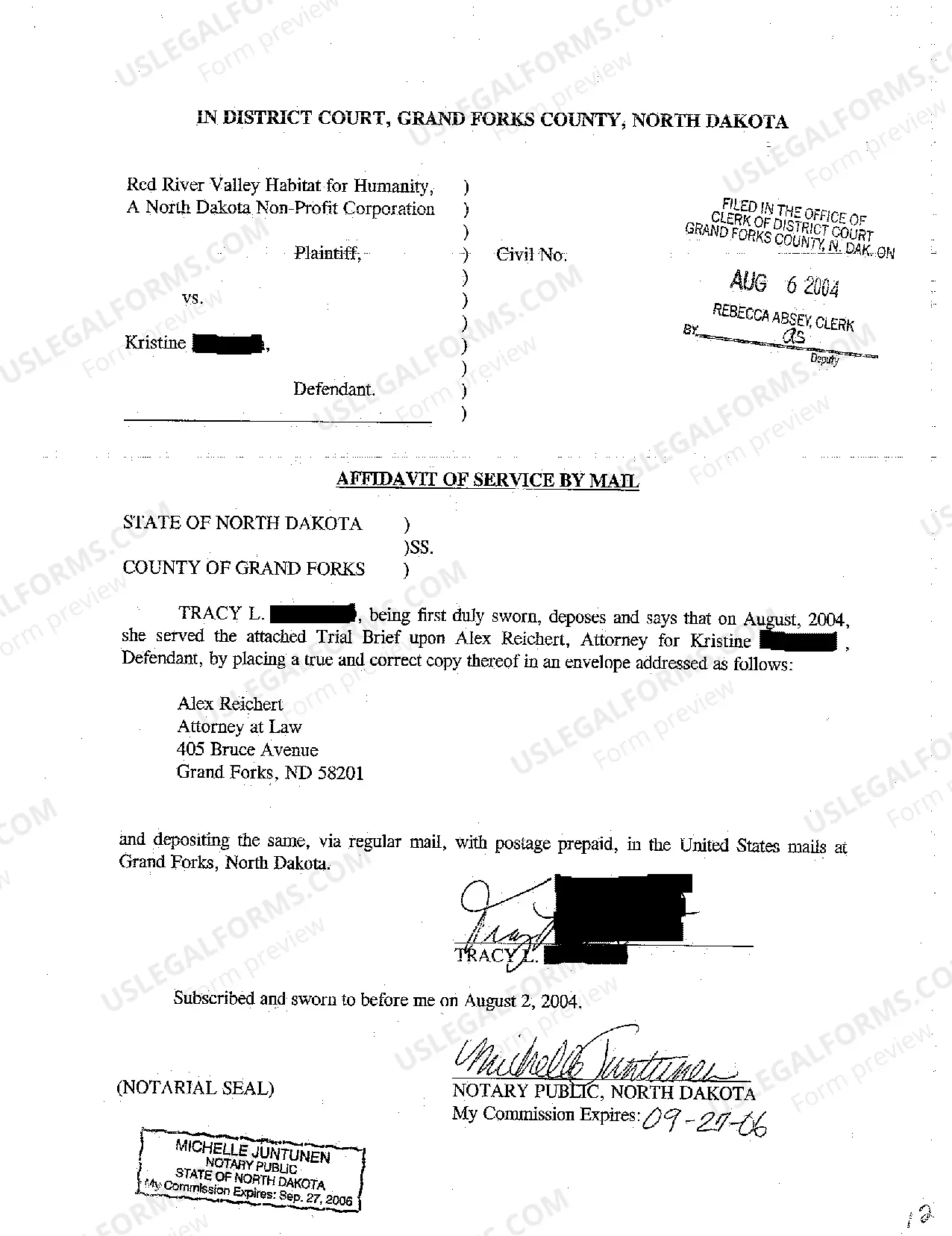 Preview A05 Trial Brief for Quiet Title Action