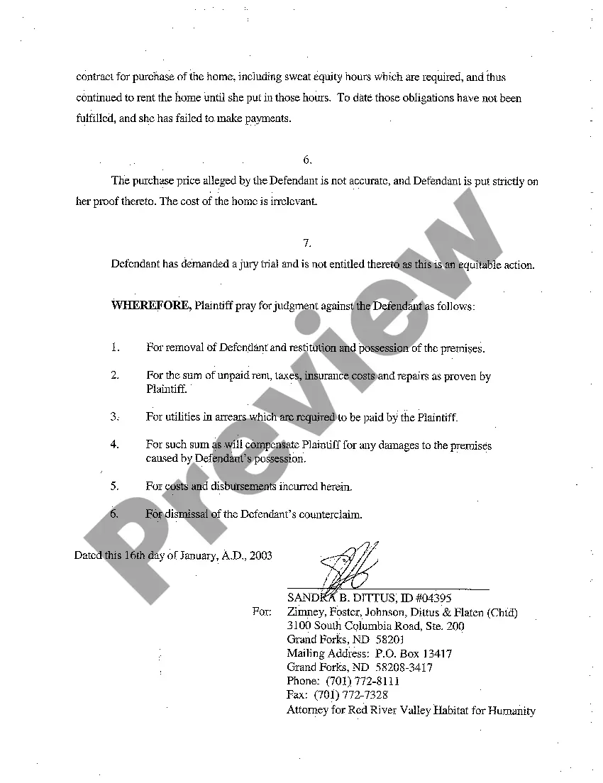 Get A06 Reply to Counterclaim Preview A06 Reply to Counterclaim