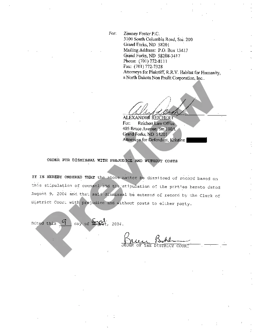 Get A08 Stipulation for Dismissal Preview A08 Stipulation for Dismissal