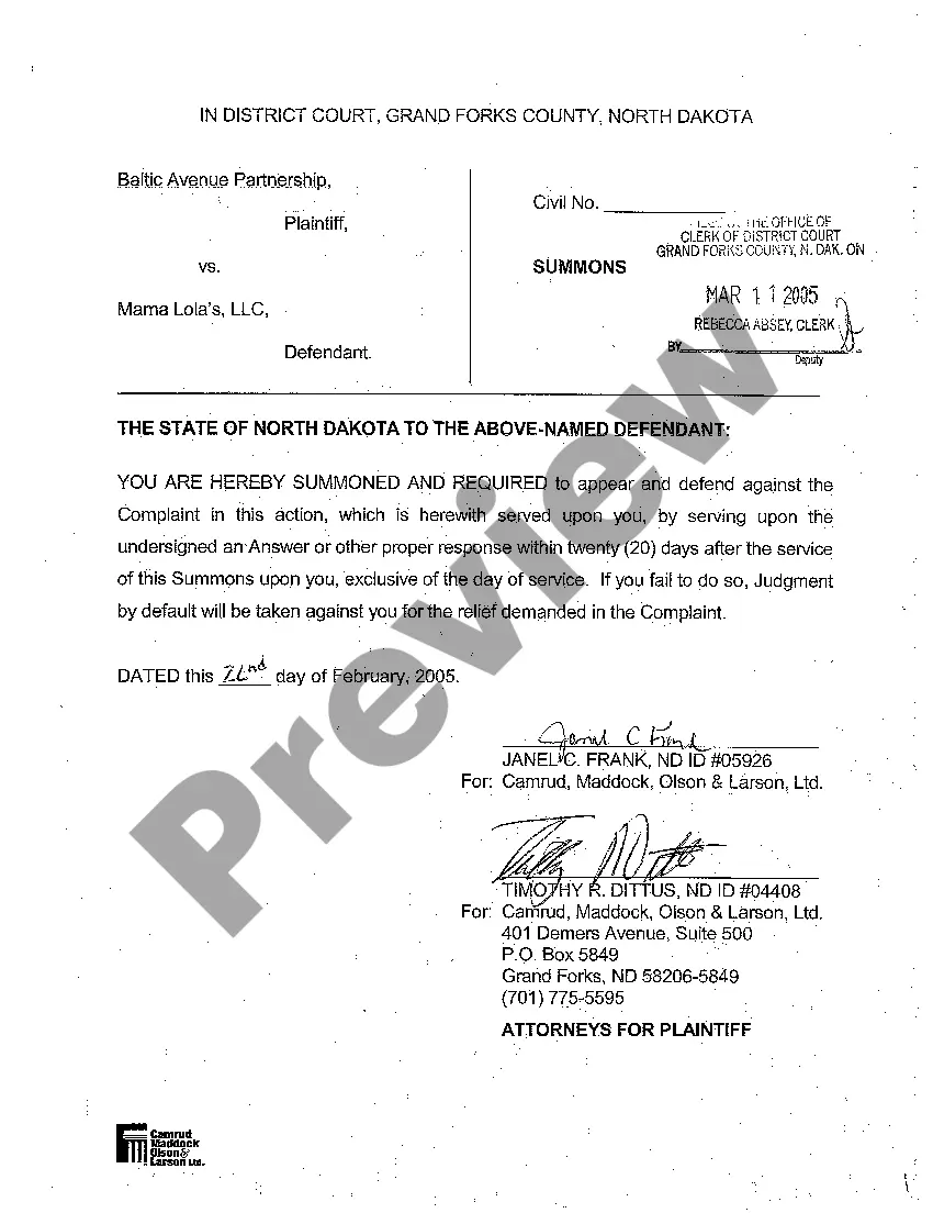 Get A01 Complaint for Declaratory Judgment as to Ownership of Improvements Made by Evicted Tenant to Leased Premises Preview A01 Complaint for Declaratory Judgment as to Ownership of Improvements Made by Evicted Tenant to Leased Premises