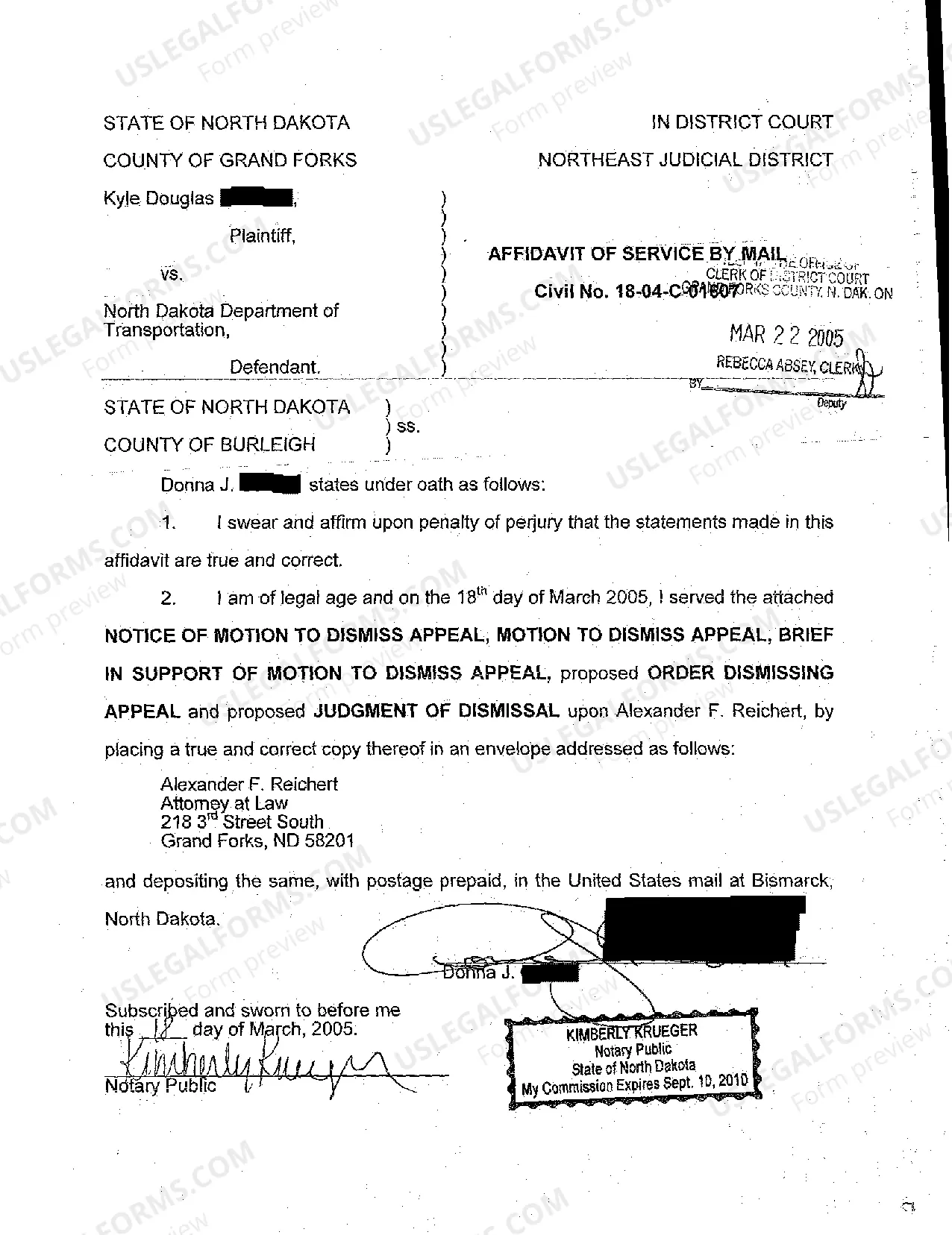 Preview A02 Motion to Dismiss Appeal by Defendant Department of Transportation