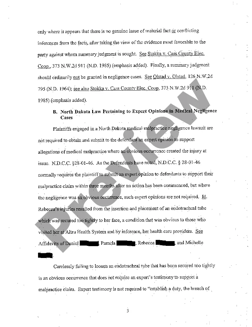 Preview A06 Brief in Response to Defendant's Motion for Summary Judgment to Dismiss Claim and Request for Oral Argument