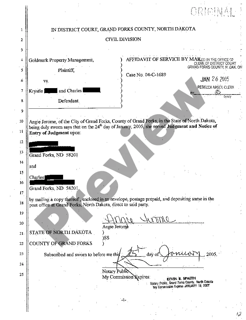 Preview A03 Judgment Granting Leased Premises to Plaintiff and Ordering Defendant to Pay Past Due Rents