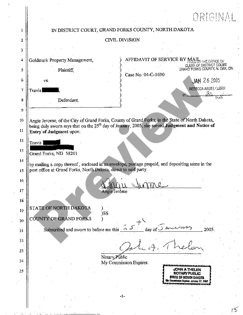 Get A03 Judgment Granting Leased Premises to Plaintiff and Ordering Defendant to Pay Past Due Rents Preview A03 Judgment Granting Leased Premises to Plaintiff and Ordering Defendant to Pay Past Due Rents