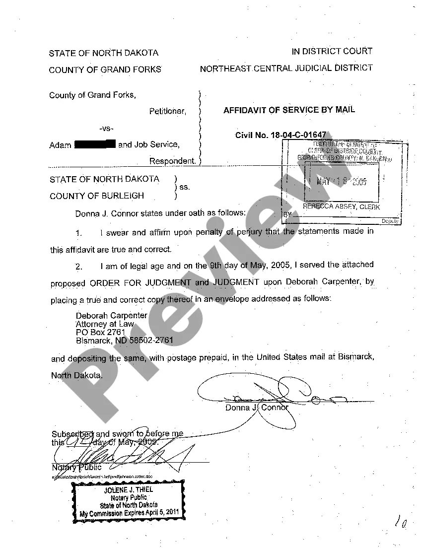 Get A05 Order for Judgment for Respondent Preview A05 Order for Judgment for Respondent