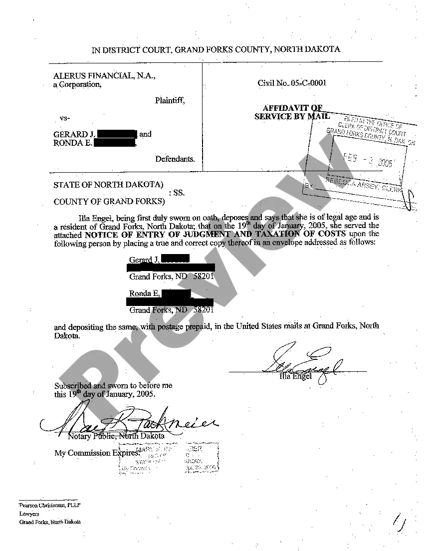 Preview A03 Judgment Granting Plaintiff Past Due Loan Payments