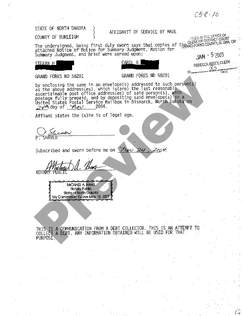 Preview A02 Motion for Summary Judgment by Plaintiff