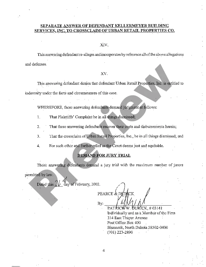 Preview A07 Separate Answers of Defendants