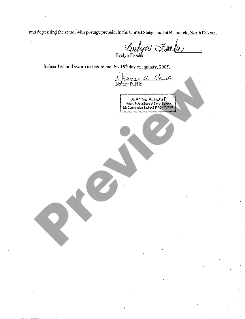 Preview A11 Judgment of Dismissal with Prejudice