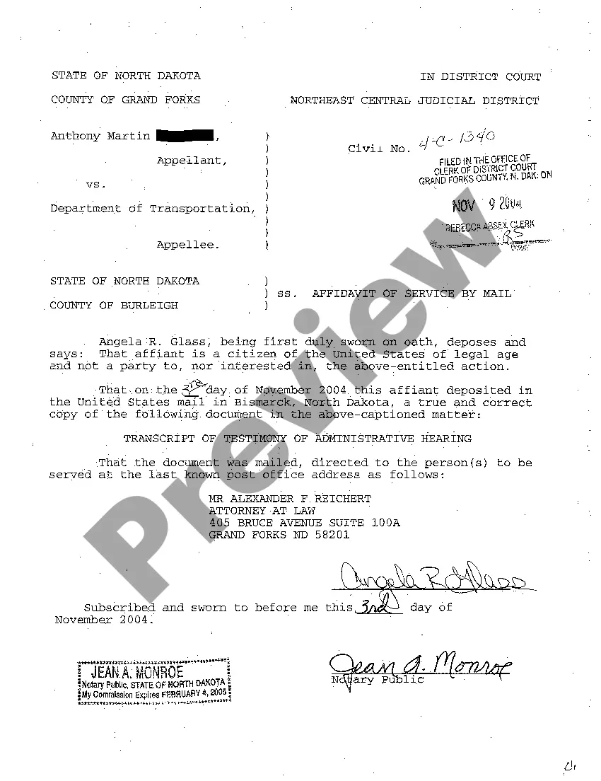 Get A01 Appellant's Notice of Appeal and Specification of Error Preview A01 Appellant's Notice of Appeal and Specification of Error