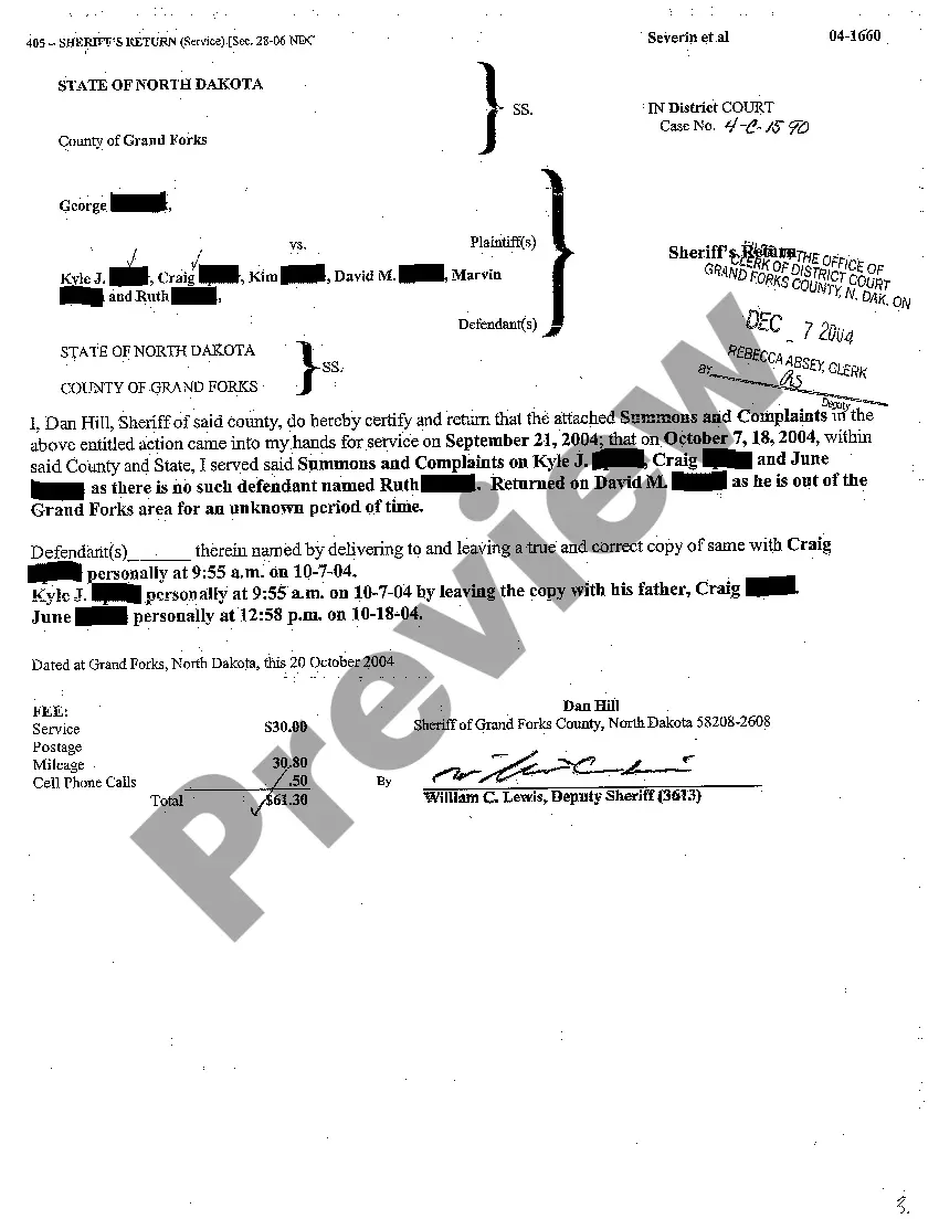 Preview A01 Complaint for Property Damage Caused by Stolen Vehicle