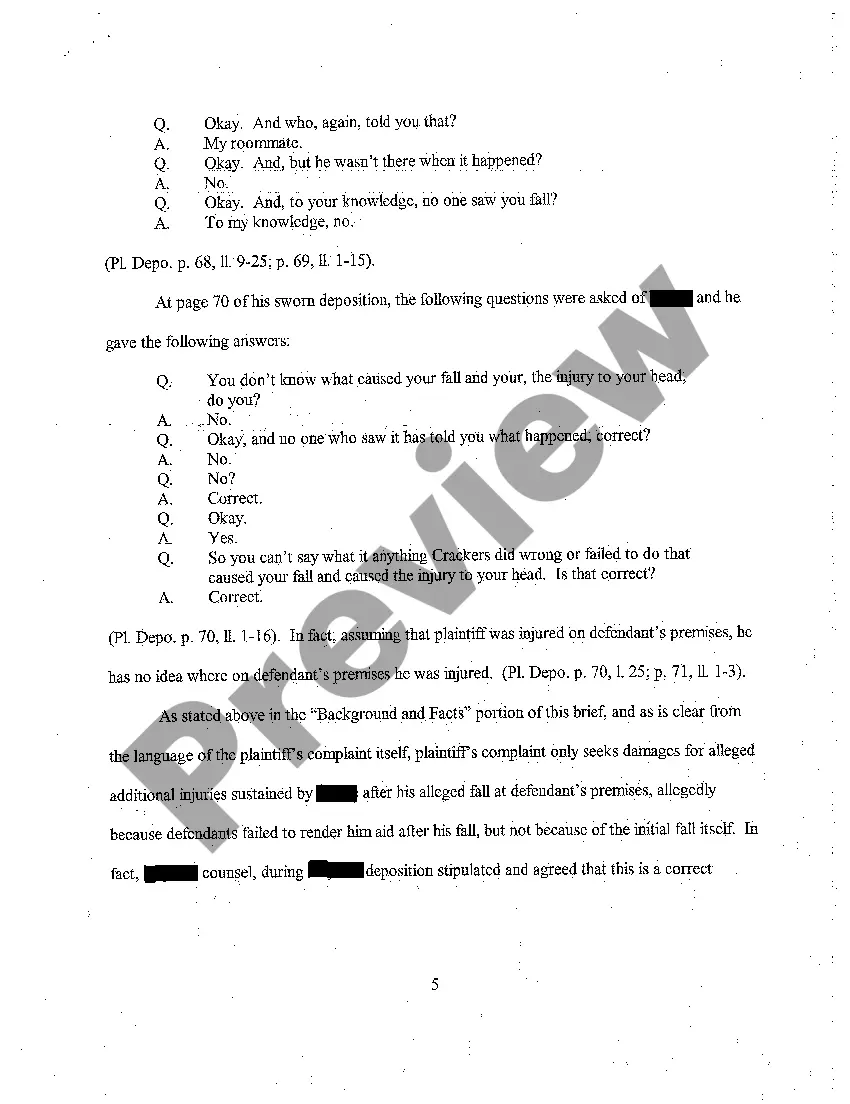 Preview A03 Defendant's Motion for Summary Judgment