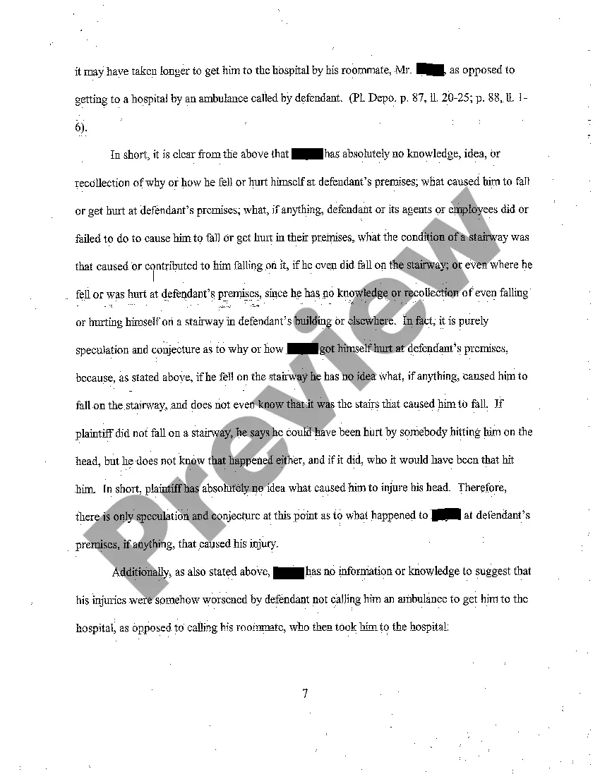 Preview A03 Defendant's Motion for Summary Judgment