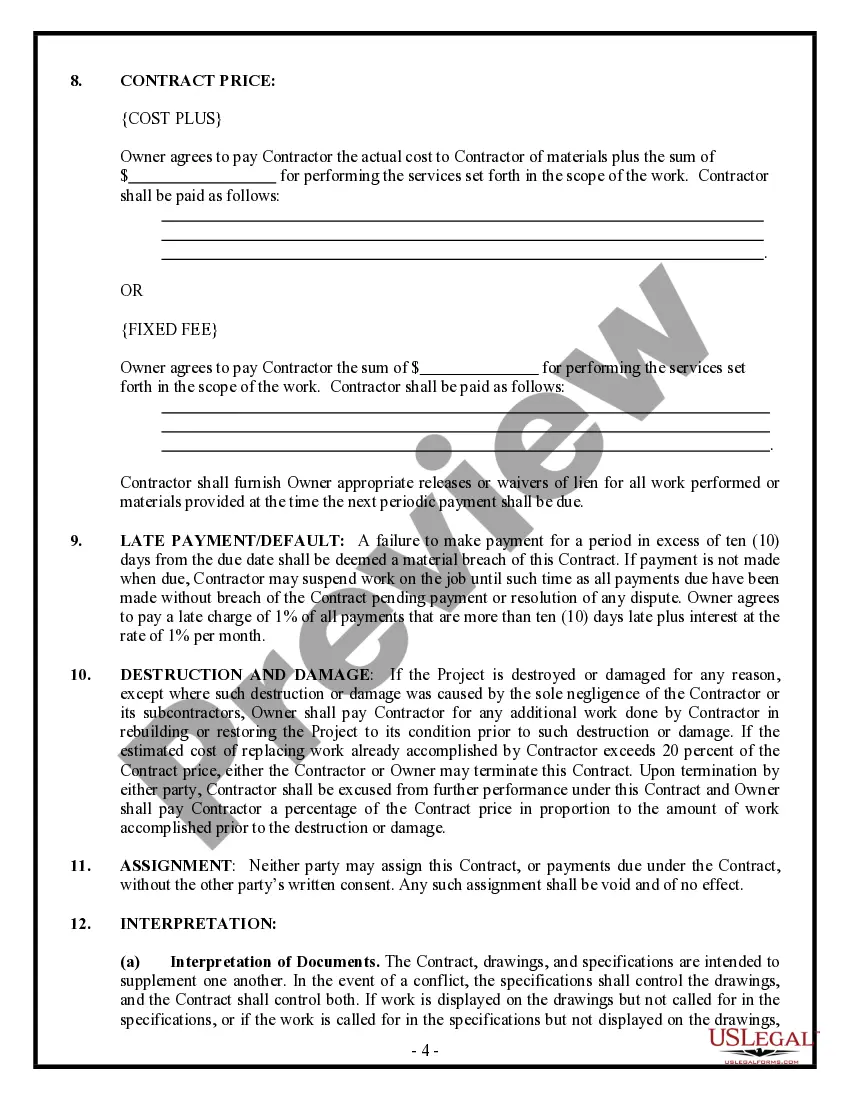 Preview Framing Contract for Contractor