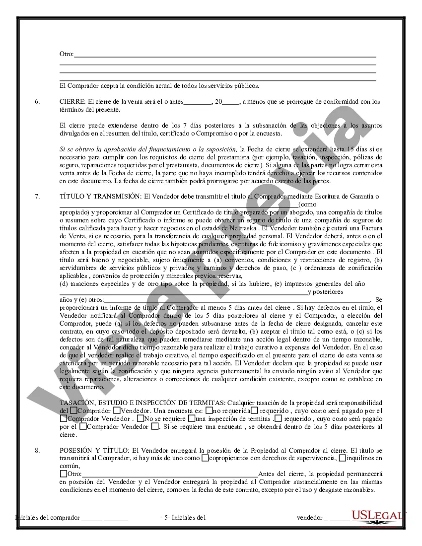 Preview Contrato de Compraventa de Bienes Inmuebles sin Corredor para Acuerdo de Venta de Casa Residencial