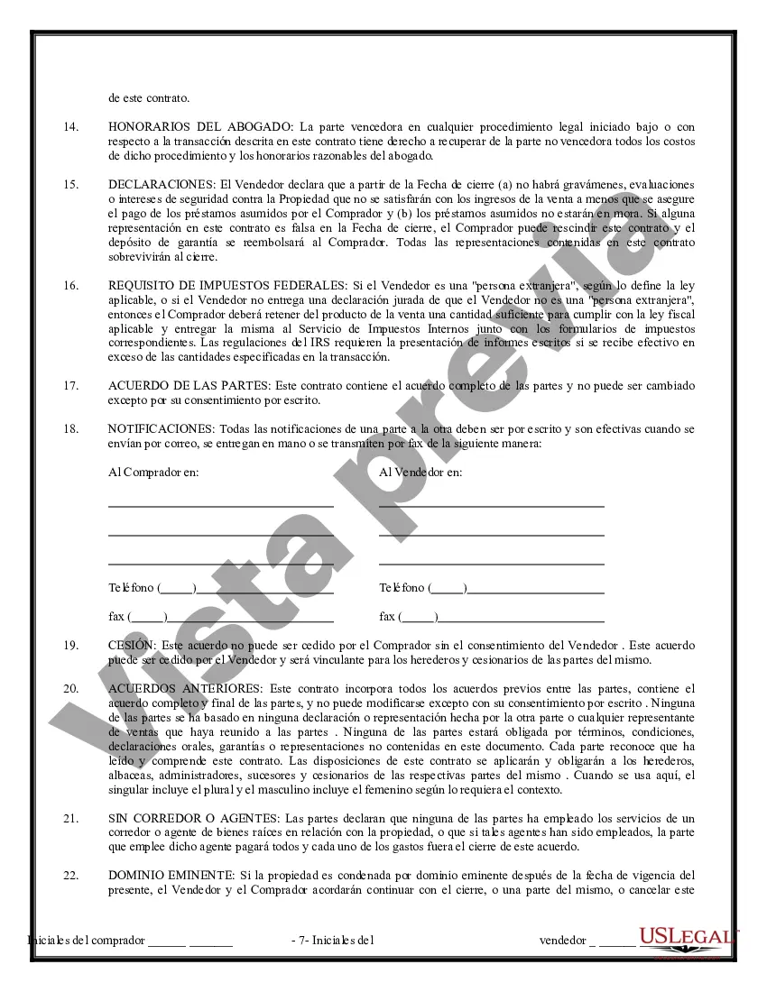 Preview Contrato de Compraventa de Bienes Inmuebles sin Corredor para Acuerdo de Venta de Casa Residencial