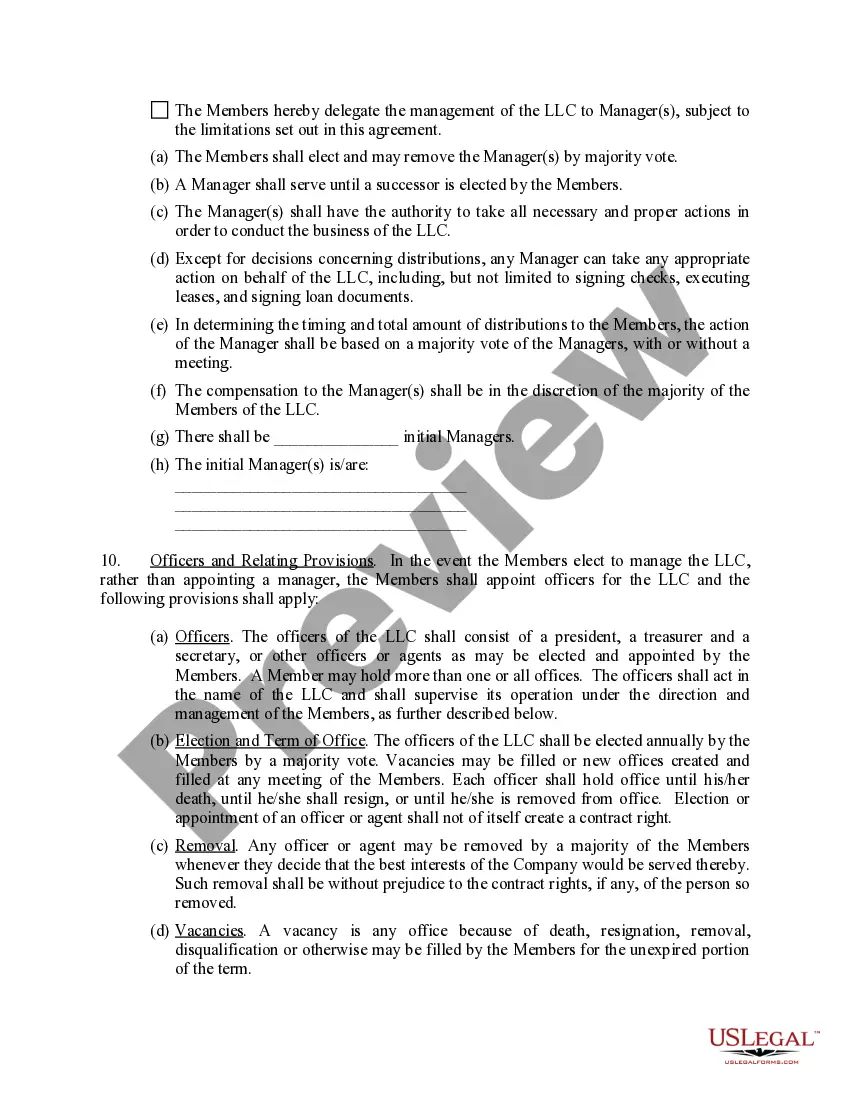 Get Limited Liability Company LLC Operating Agreement Preview Limited Liability Company LLC Operating Agreement