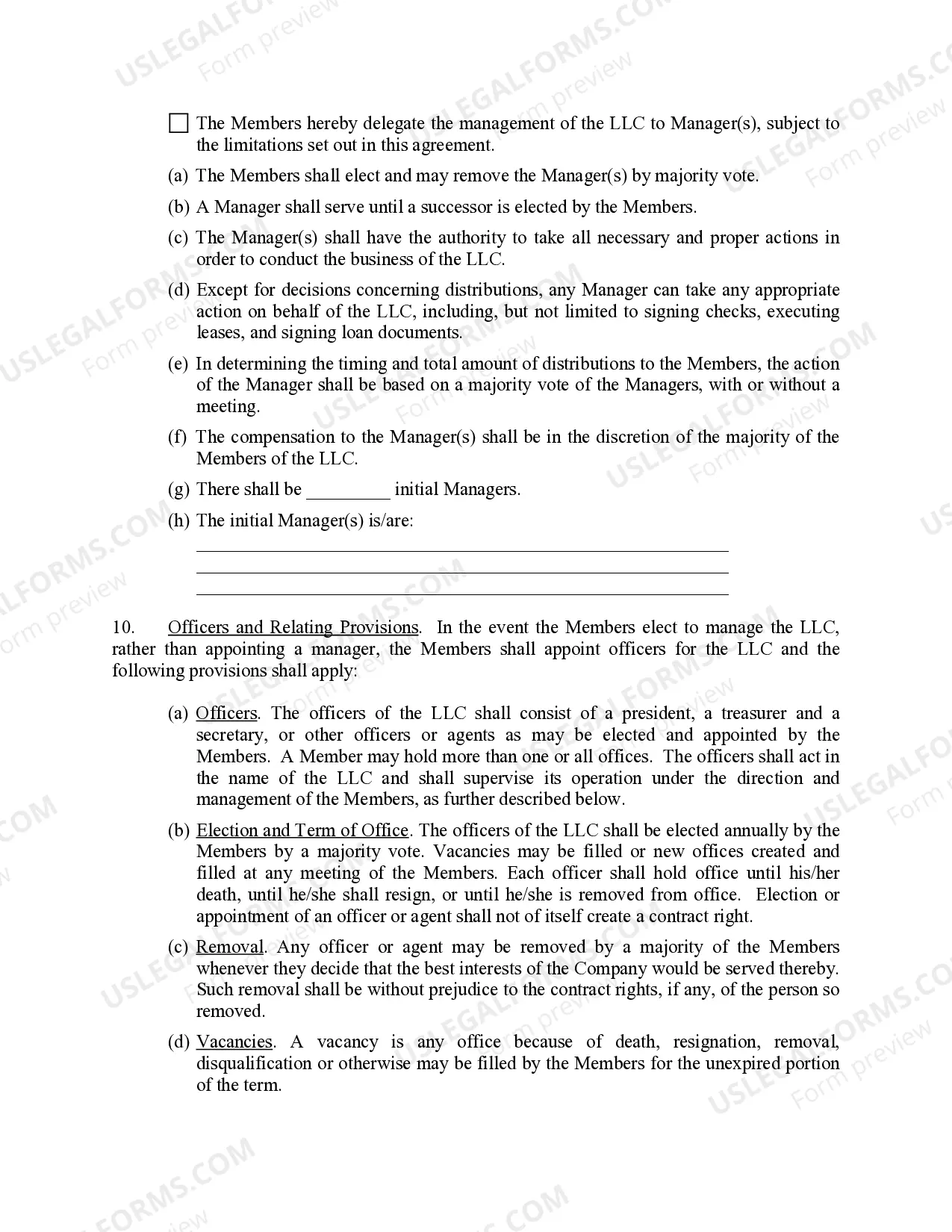 Preview Nebraska Professional Limited Liability Company PLLC Formation Package